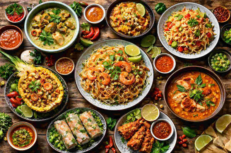 Mucha comida tailandesa es apta para los que no toleran el gluten