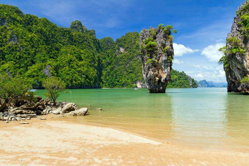 Isla de James Bond en la bahía de Phang Nga