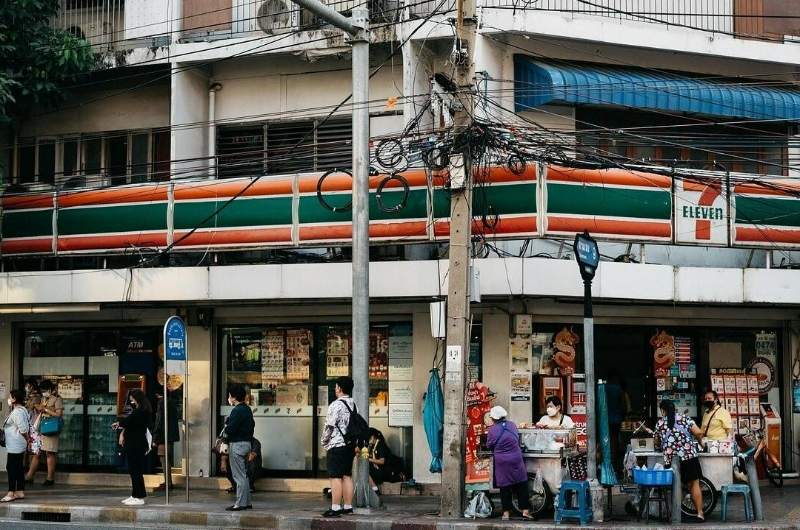 Tienda 7-Eleven en Bangkok