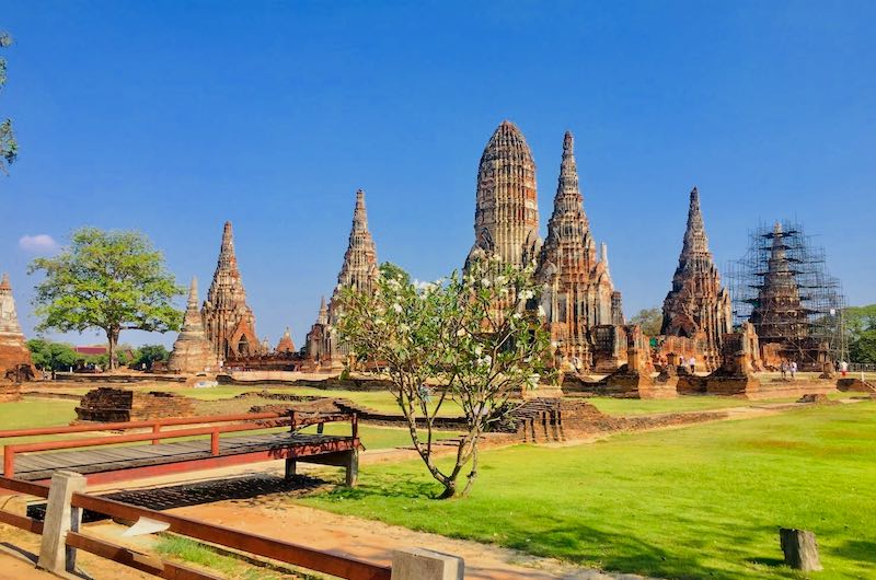 Templo Wat Chai Wattanaram en Ayutthaya