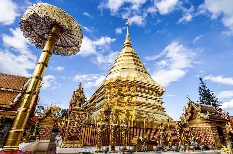 Templo Wat Phra That Doi Suthep en Chiang Mai
