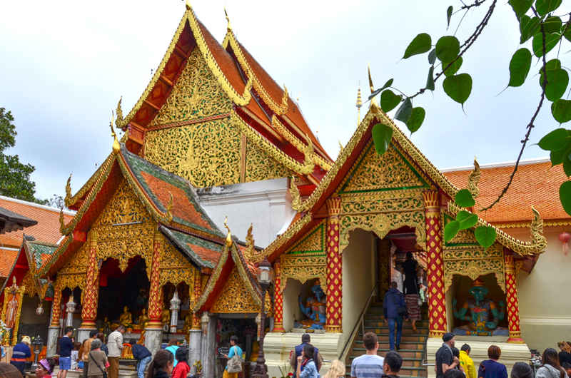 Wat Phra That Doi Suthep, uno de los templos más importantes de Chiang Mai