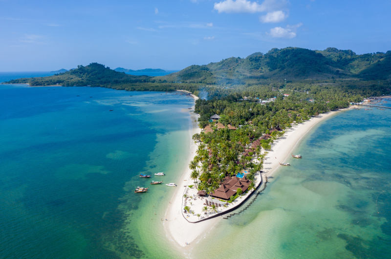 Hotel Sivalai Beach resort en la isla de Koh Mook