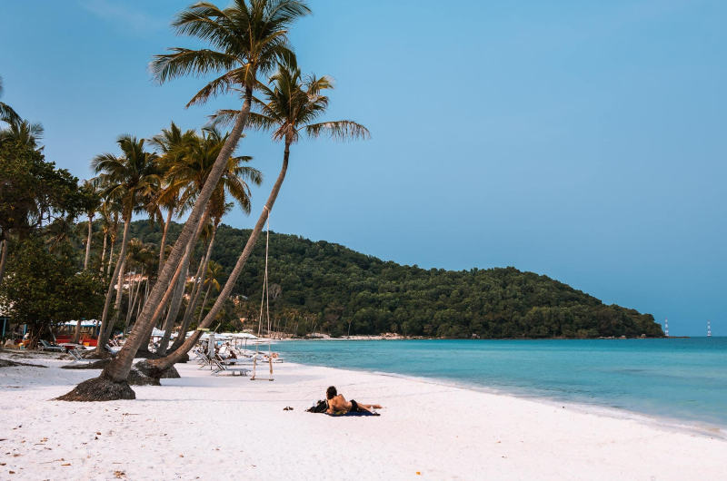 Playa en la isla de Phu Quoc en Vietnam