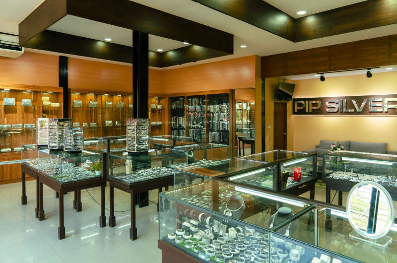 Tiendas de joyas tailandesas en plata