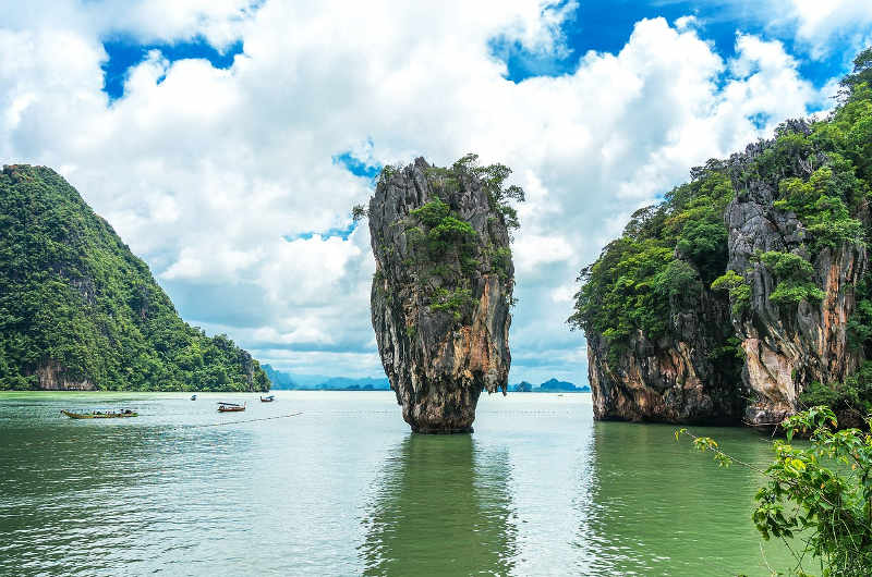 Isla de James Bond (Koh Tapu) en Phang Nga, Tailandia