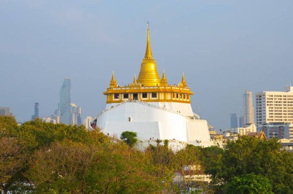Wat Saket o Templo del Monte Dorado en Bangkok