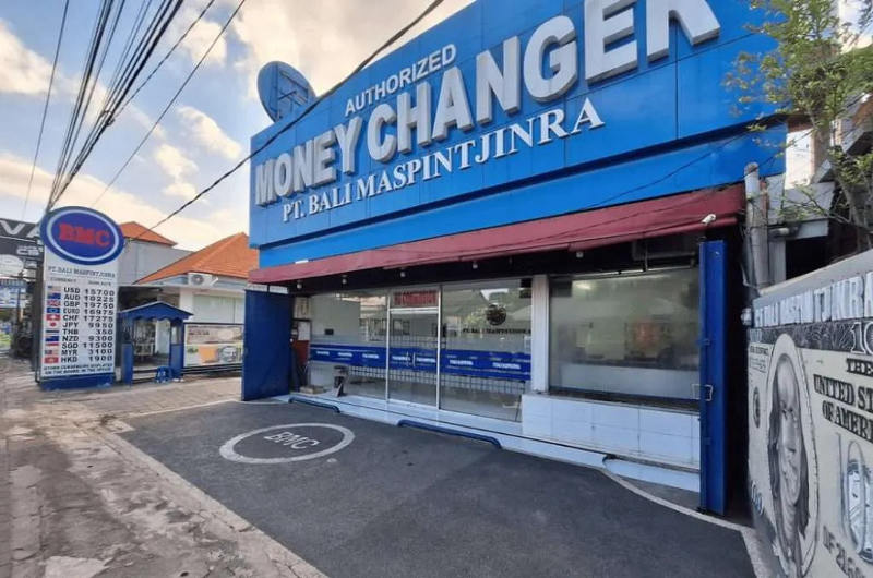 Money Changer en Bali