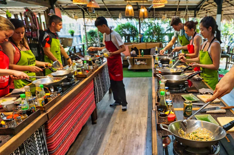 Curso en Thai Akha Cooking School en Chiang Mai