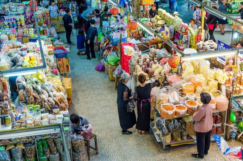 Mercado Warorot en Chiang Mai