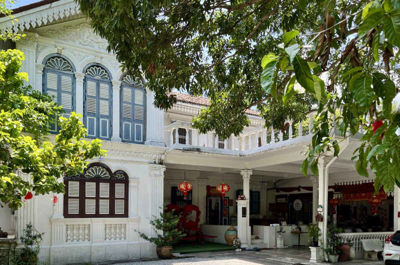 Casa Chinpracha, mansión sino-portuguesa en Phuket Old Town