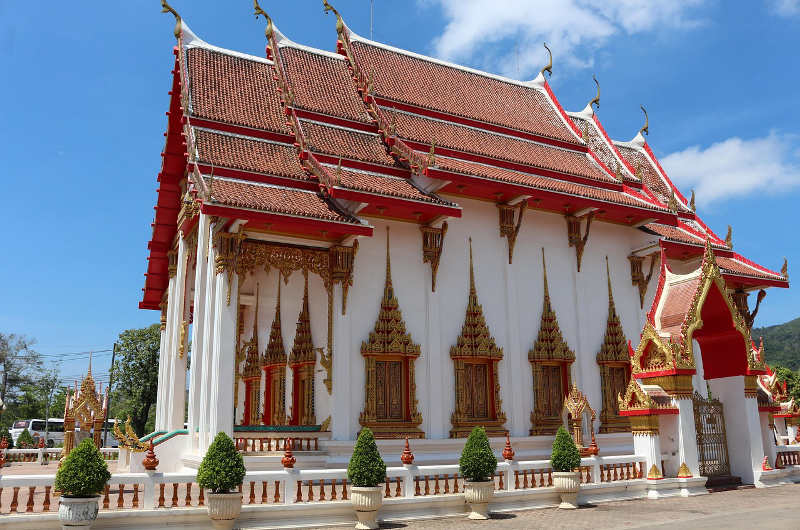 Templo Wat Chalong, principal templo budista de Phuket