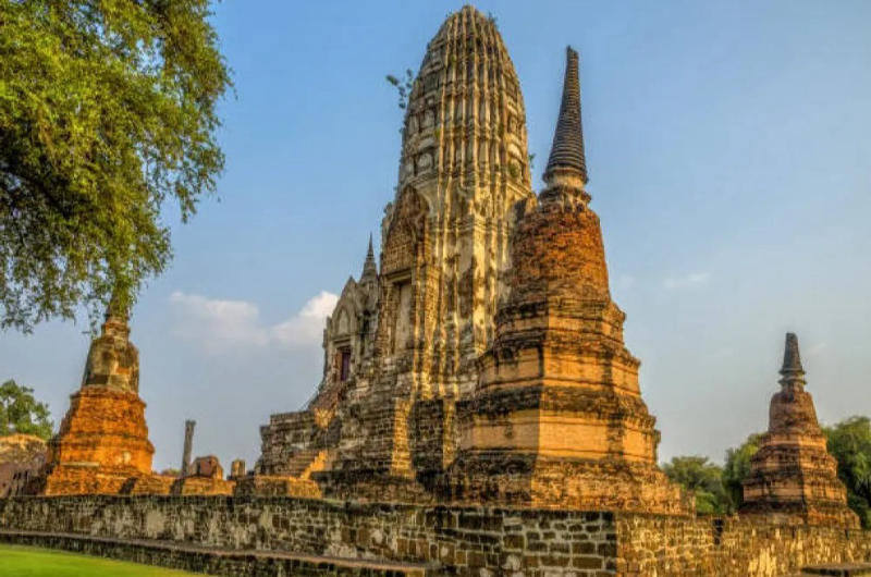 Wat Ratchaburana en Ayutthaya, templo del antiguo Reino de Siam