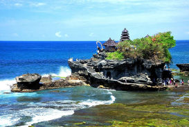 Templo de Bali en Indonesia