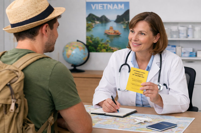 Centro de vacunación internacional para viajeros a Vietnam