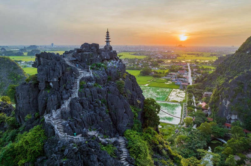 Mirador de Hang Mua en Ninh Binh