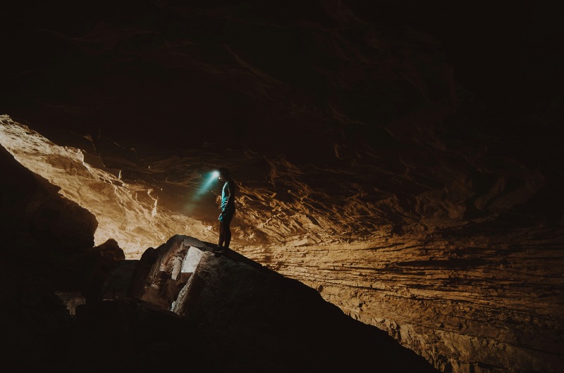 Expedición dentro de Hang Son Doong durante la visita